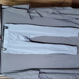 Layer 8 compression tights. L grey quick dry athletic running tights bas…